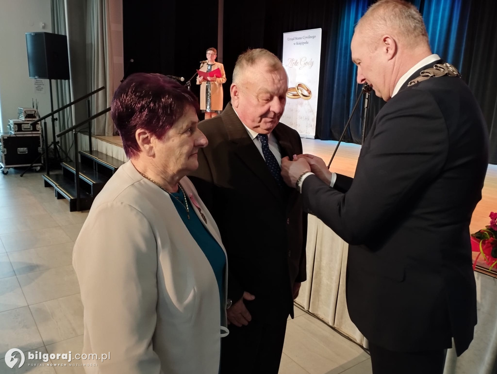 Złote Gody par z gminy Księżpol