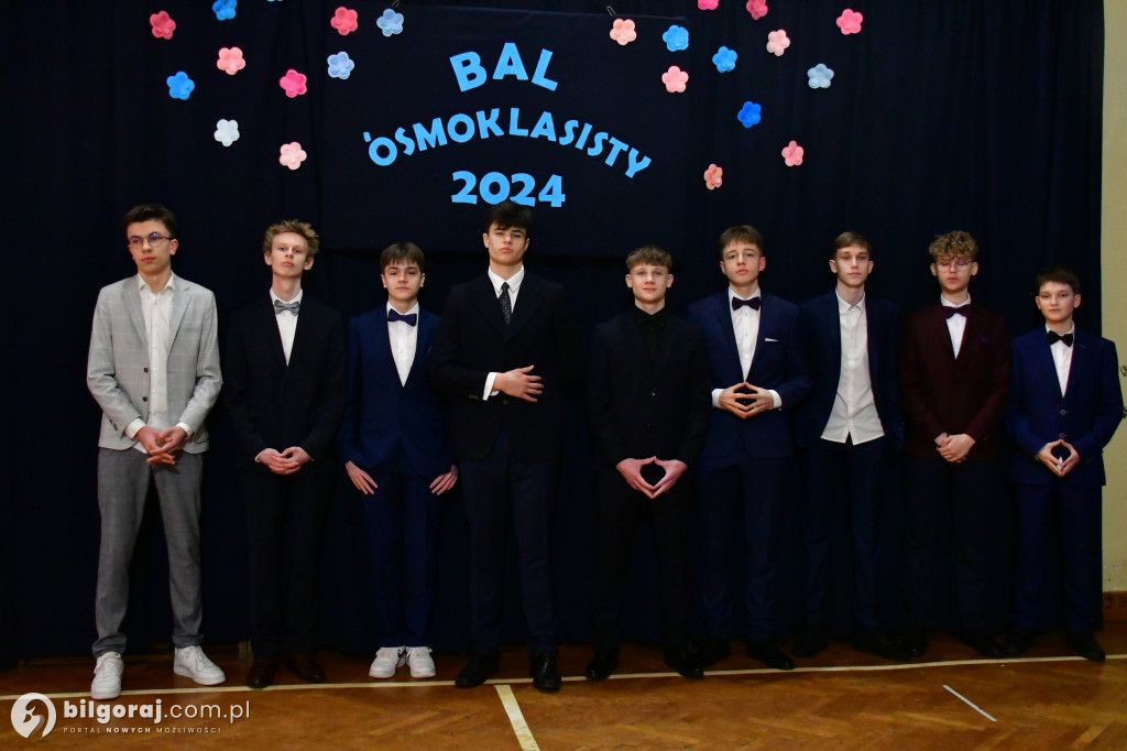Bal ósmoklasisty w biłgorajskiej 