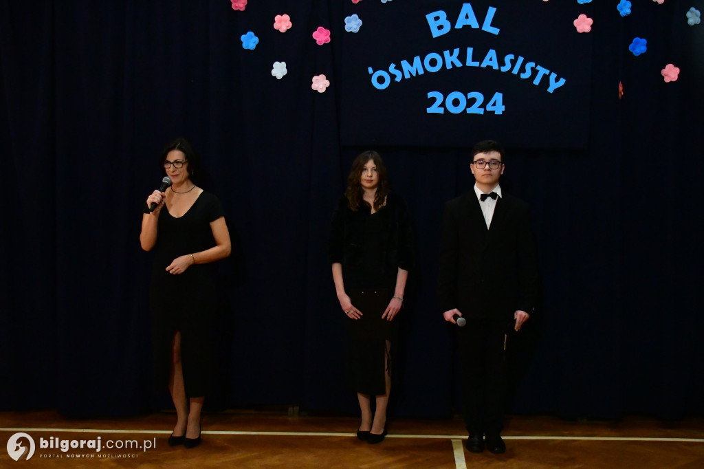 Bal ósmoklasisty w biłgorajskiej 