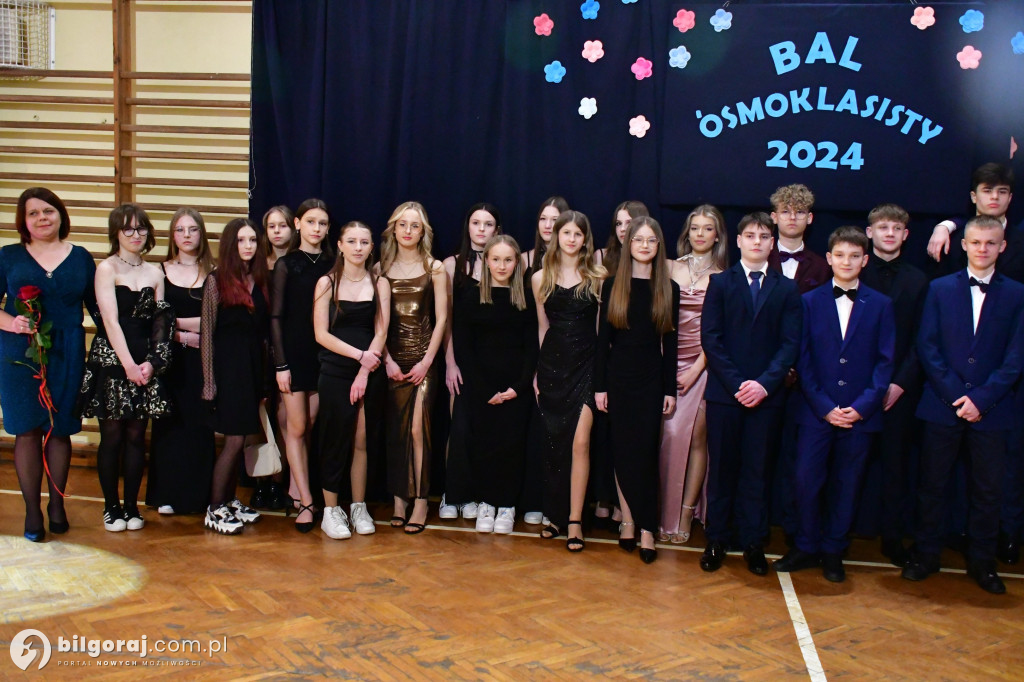 Bal ósmoklasisty w biłgorajskiej 