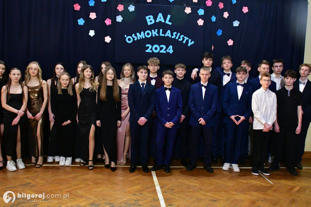 Bal ósmoklasisty w biłgorajskiej 