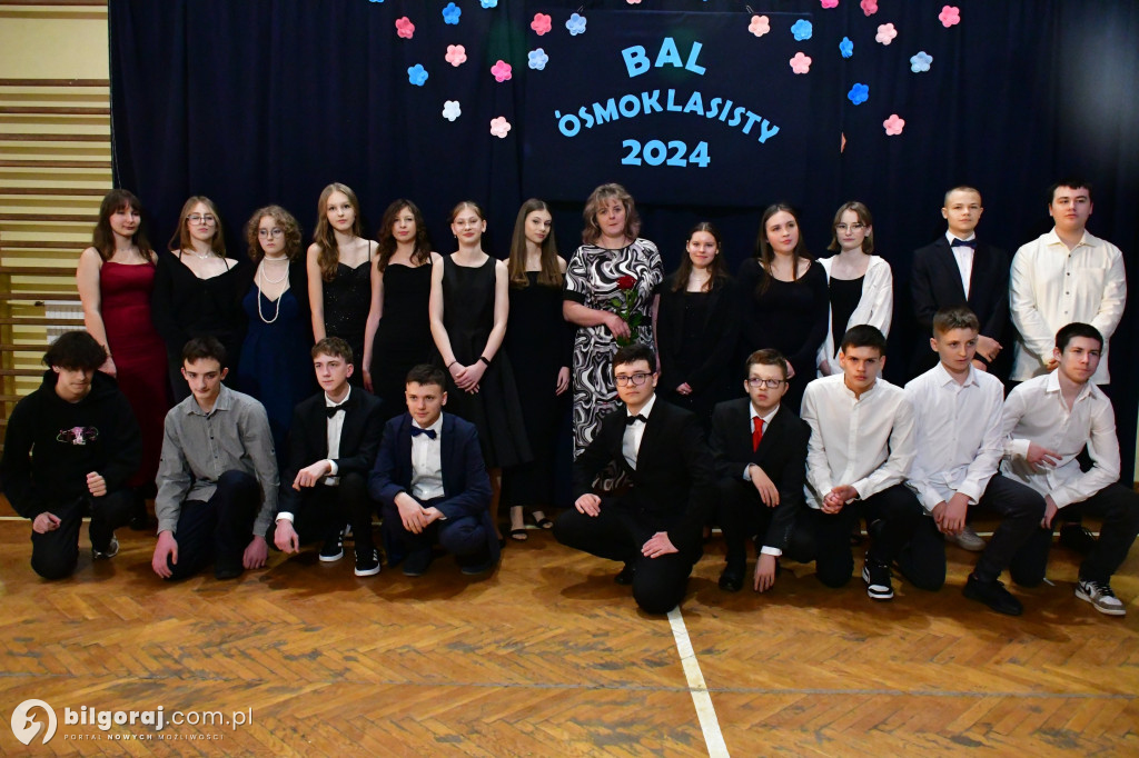 Bal ósmoklasisty w biłgorajskiej 