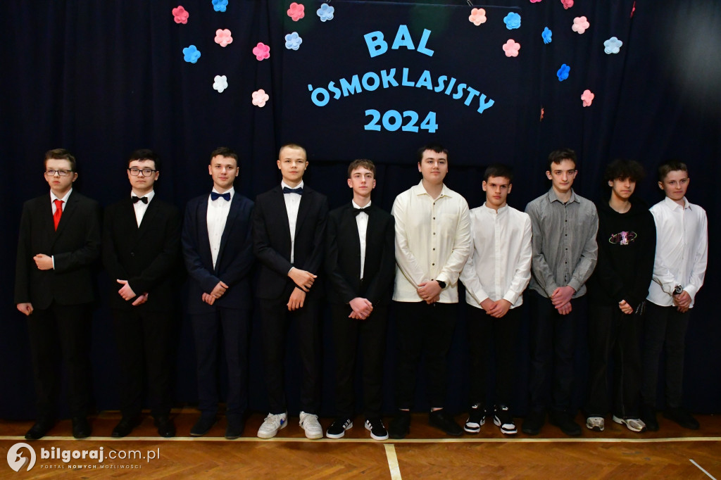 Bal ósmoklasisty w biłgorajskiej 