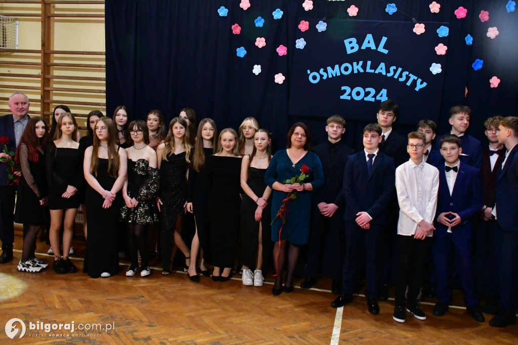 Bal ósmoklasisty w biłgorajskiej 