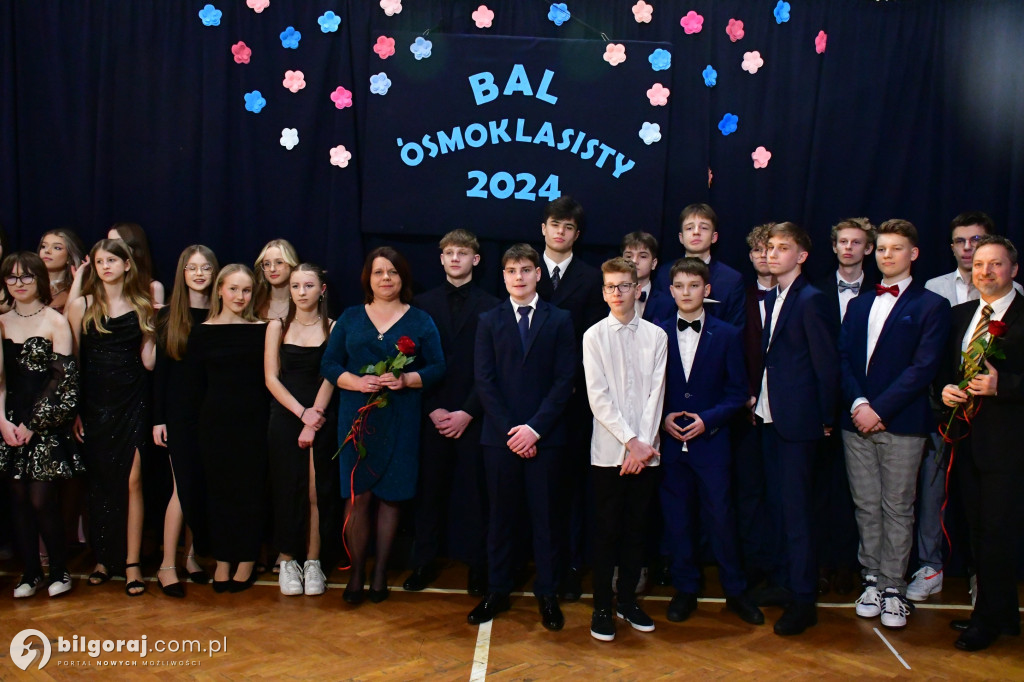 Bal ósmoklasisty w biłgorajskiej 