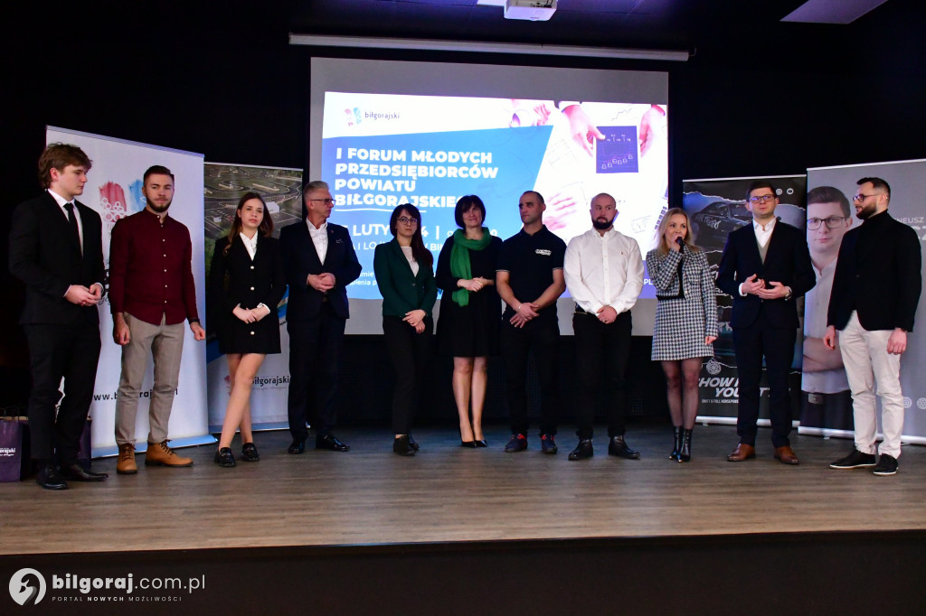 I Forum Młodych Przedsiębiorców Powiatu Biłgorajskiego