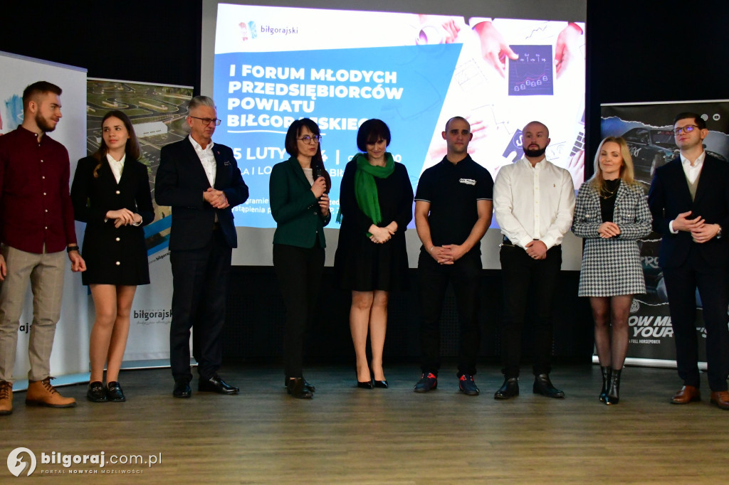 I Forum Młodych Przedsiębiorców Powiatu Biłgorajskiego