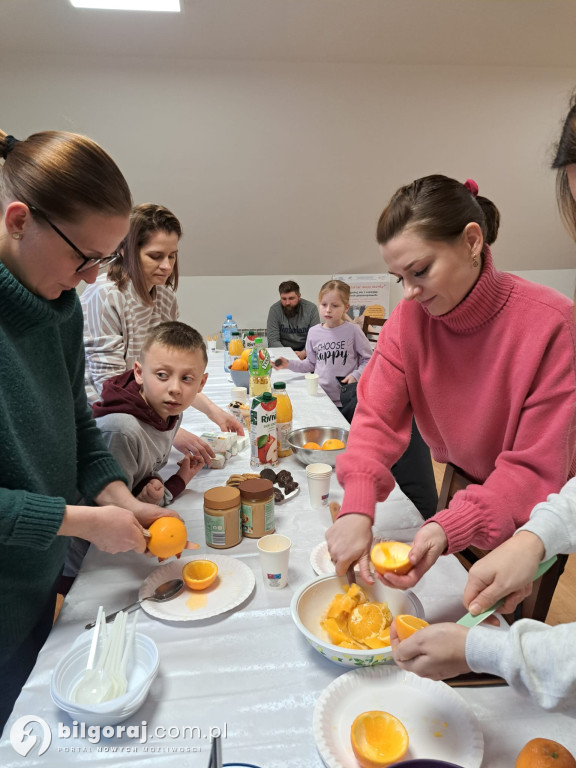 Warsztaty robienia karmy dla ptaków