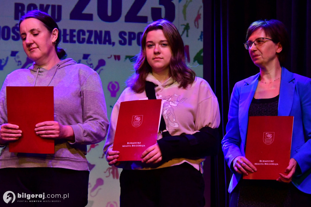 Nagrody burmistrza Biłgoraja za działalność społeczną w 2023 roku
