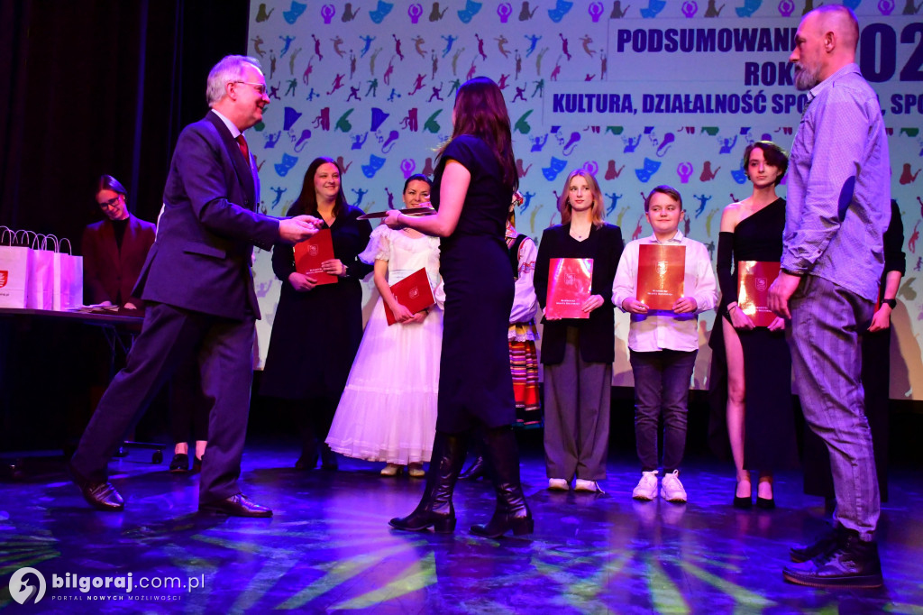 Ludzie biłgorajskiej kultury wyróżnieni