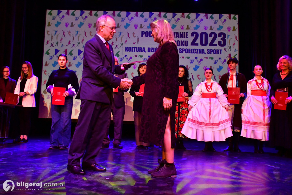 Ludzie biłgorajskiej kultury wyróżnieni