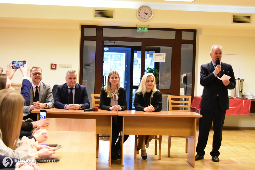 Wiceminister z wizytą w Biłgoraju. Tematem żłobki