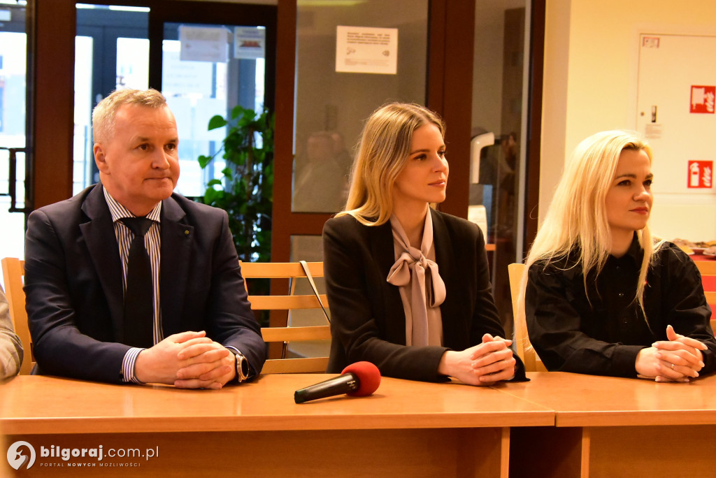 Wiceminister z wizytą w Biłgoraju. Tematem żłobki