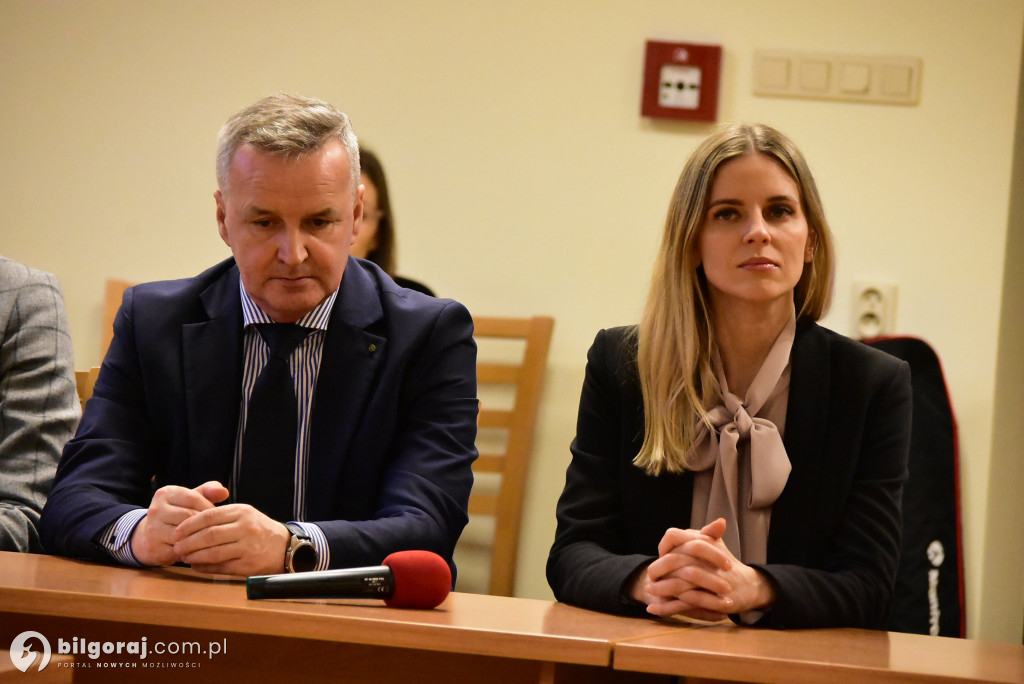 Wiceminister z wizytą w Biłgoraju. Tematem żłobki