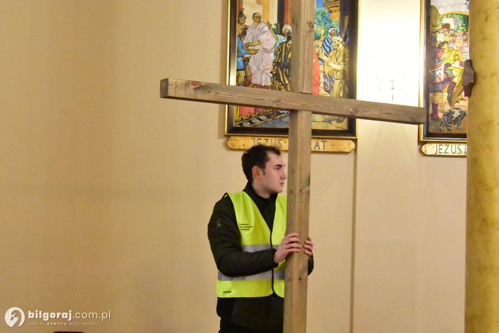 Skauci zorganizowali drogę krzyżową w okolicach Biłgoraja