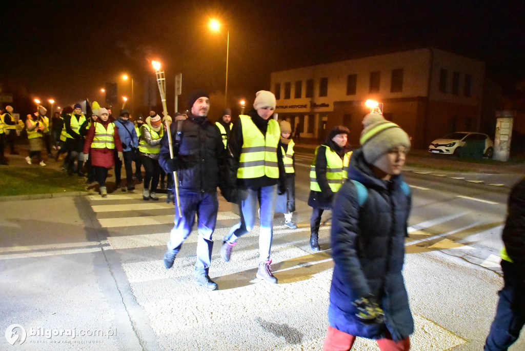 Skauci zorganizowali drogę krzyżową w okolicach Biłgoraja
