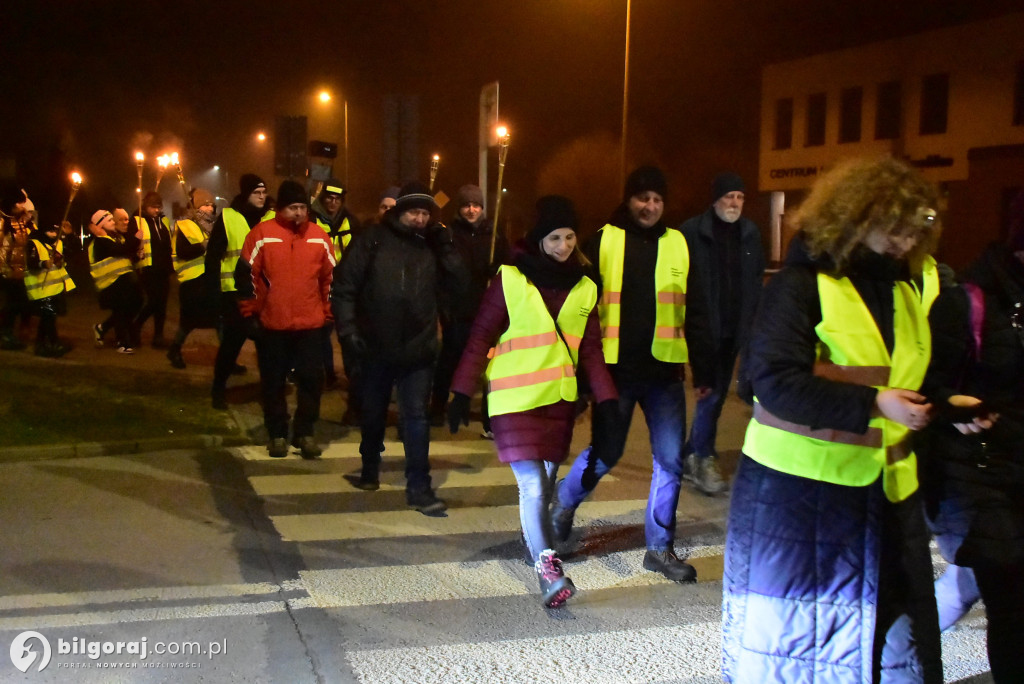 Skauci zorganizowali drogę krzyżową w okolicach Biłgoraja
