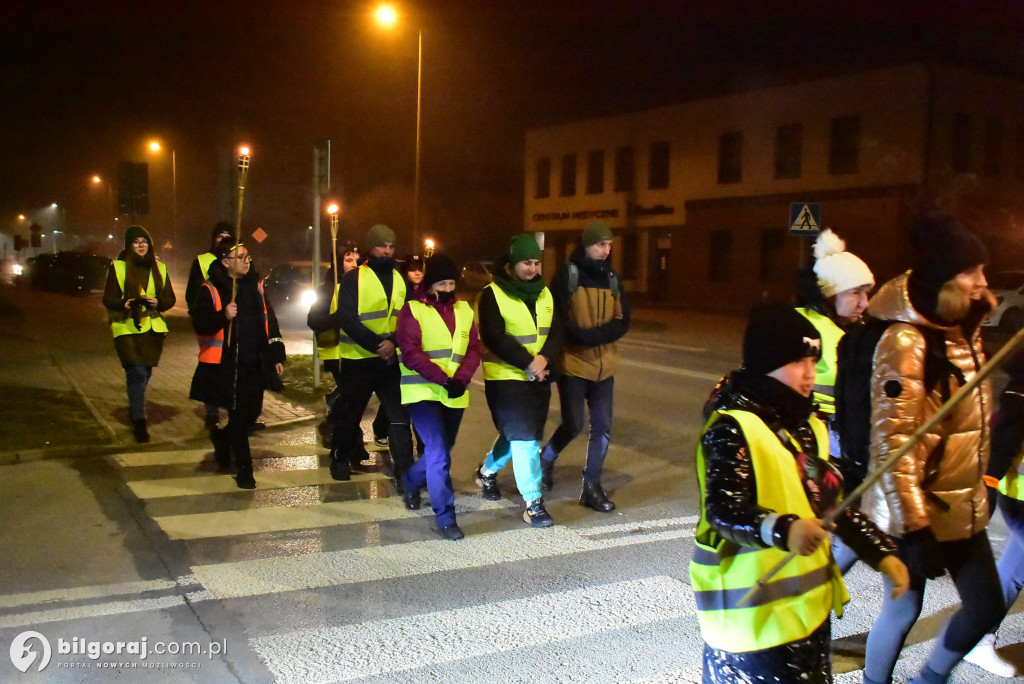 Skauci zorganizowali drogę krzyżową w okolicach Biłgoraja