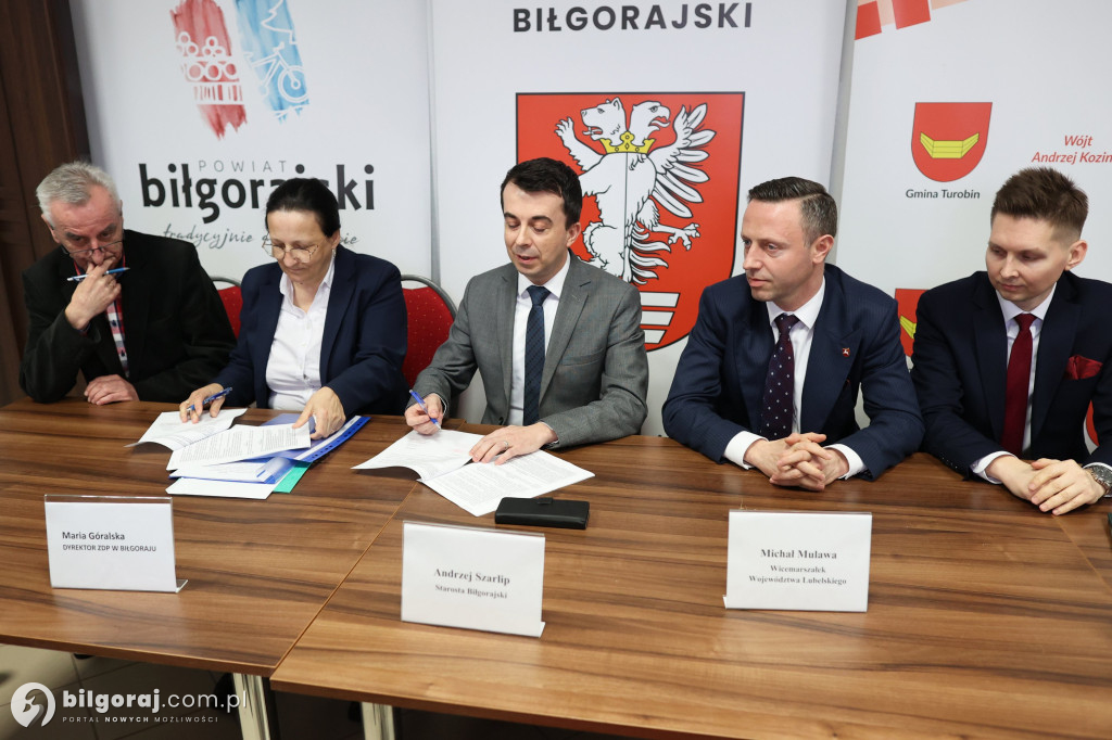 Umowa z wykonawcę remontu byłej drogi wojewódzkiej Nr 848 podpisana