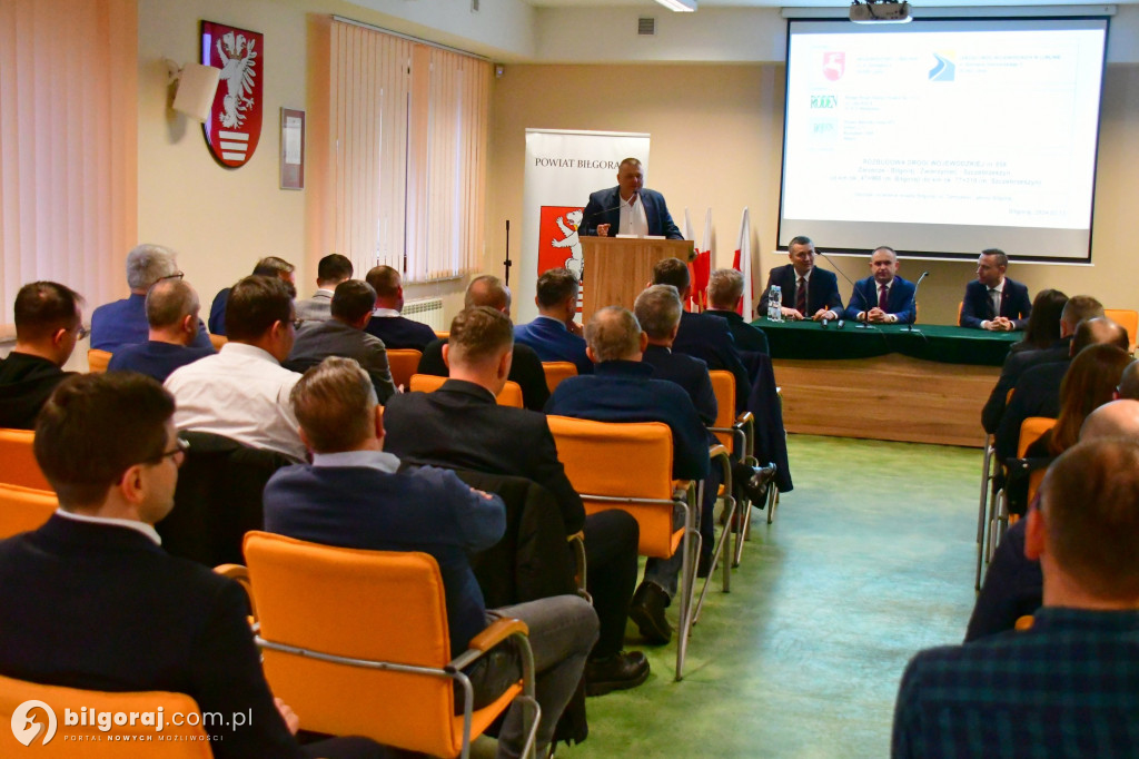 Zaprezzntowali projekt przebudowy W858