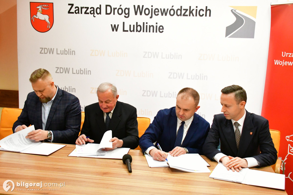 Podpisali umowy na remonty odcinków W853 i W853