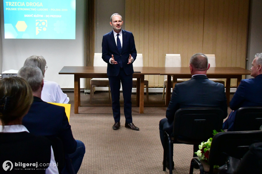 Minister Hetman w Biłgoraju