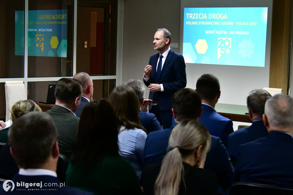 Minister Hetman w Biłgoraju