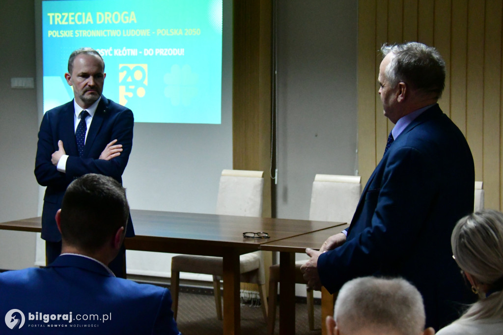 Minister Hetman w Biłgoraju