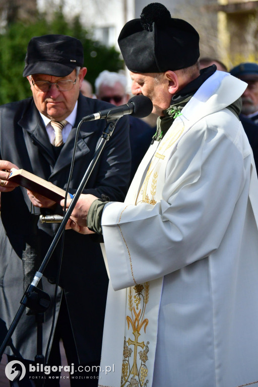 Odsłonięcie pomnika przy dawnym niemieckim więzieniu