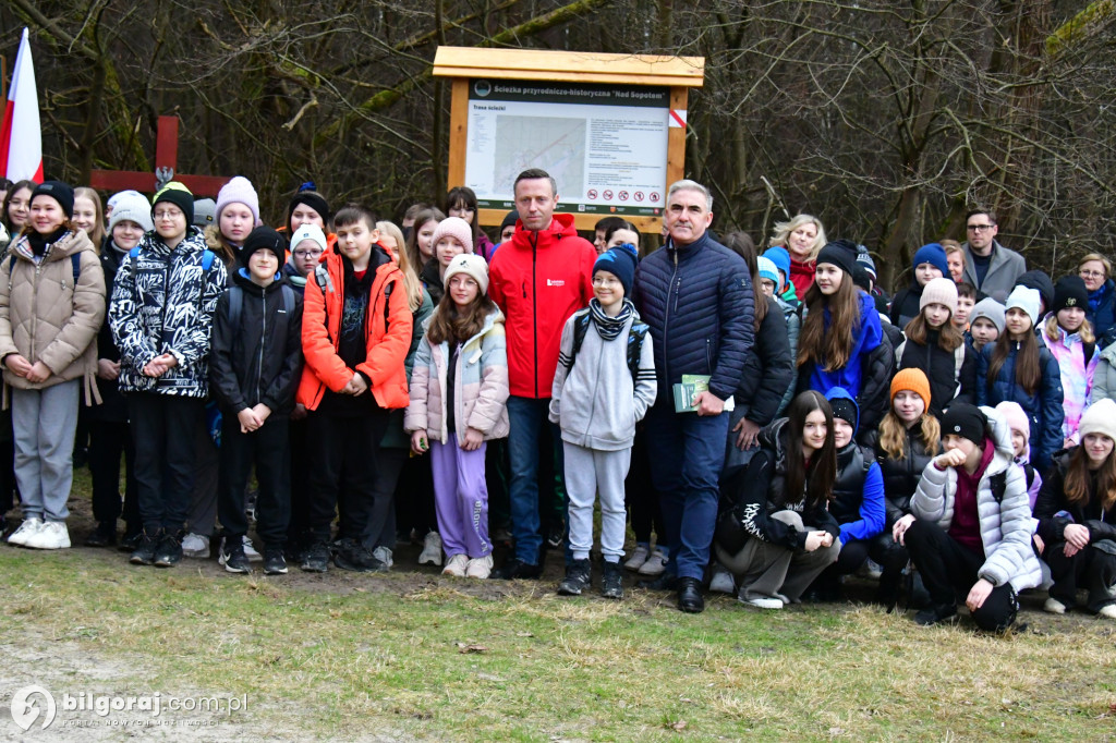 W Osuchach otwarto ścieżkę przyrodniczo - historyczną