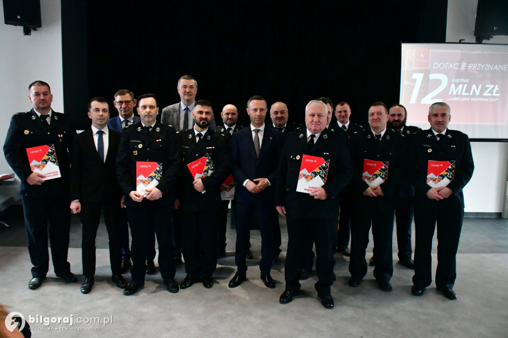 Milion złotych dla naszych strażaków