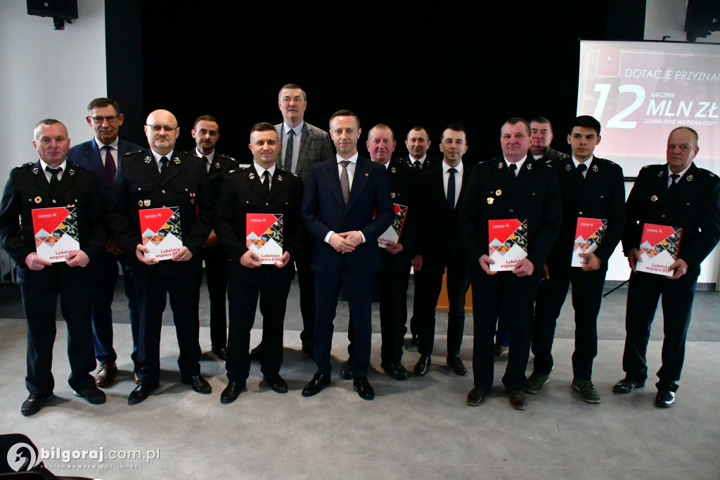 Milion złotych dla naszych strażaków