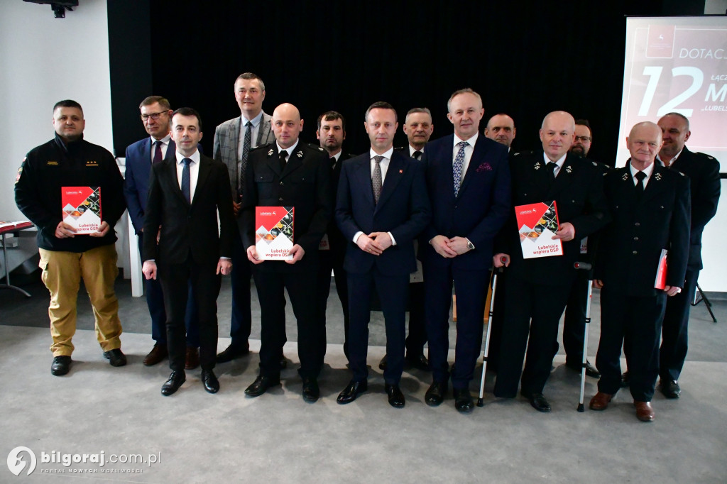 Milion złotych dla naszych strażaków