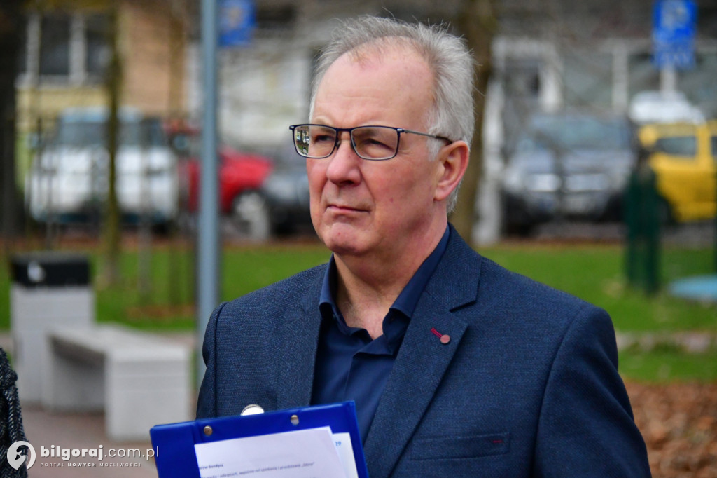 Janusz Rosłan zaprezentował kandydatów do Rady Miasta