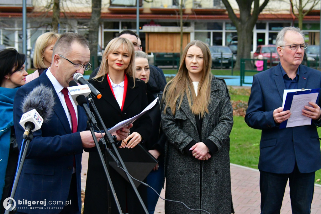 Janusz Rosłan zaprezentował kandydatów do Rady Miasta