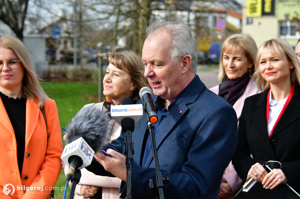 Janusz Rosłan zaprezentował kandydatów do Rady Miasta