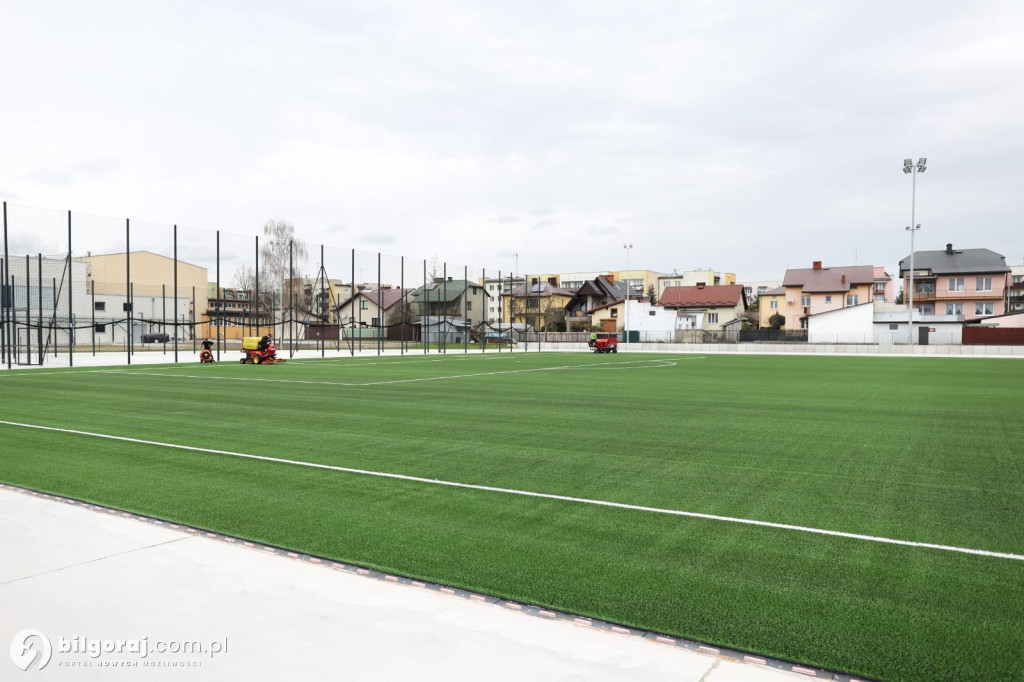 Finisz prac na boiku przy 