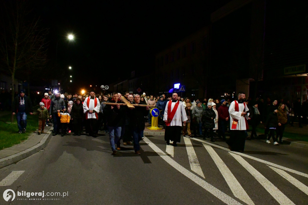 Droga Krzyżowa na ulicach Biłgoraja