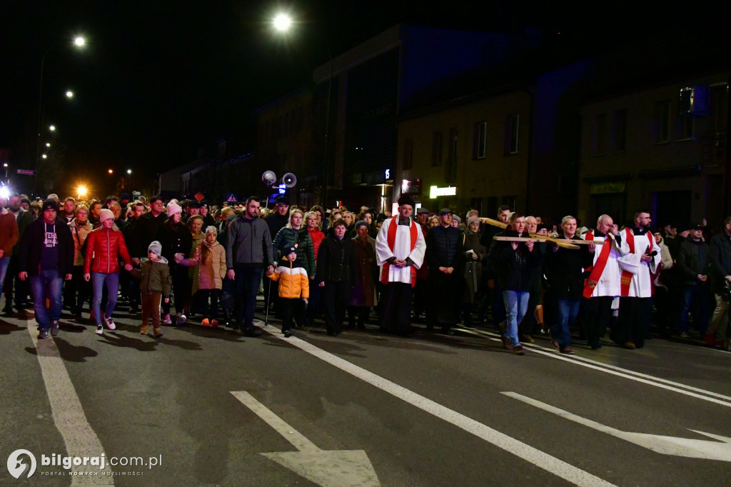 Droga Krzyżowa na ulicach Biłgoraja