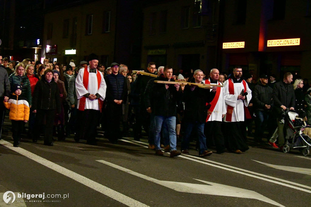 Droga Krzyżowa na ulicach Biłgoraja