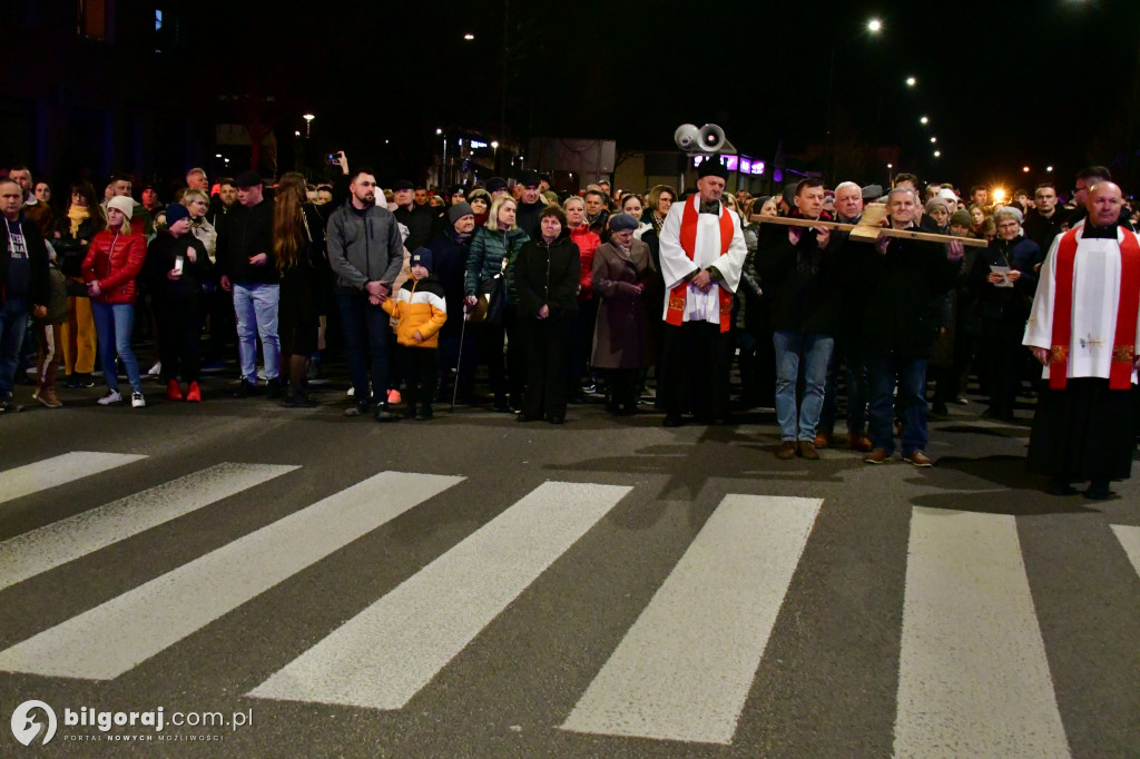 Droga Krzyżowa na ulicach Biłgoraja