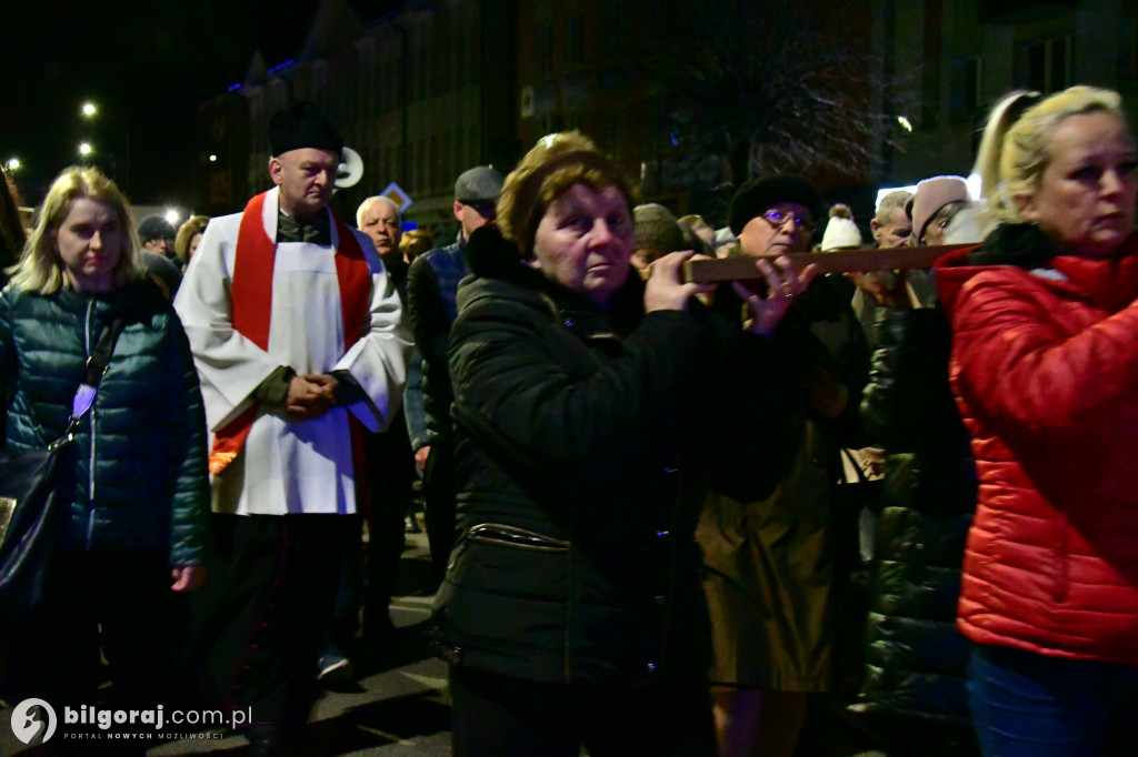 Droga Krzyżowa na ulicach Biłgoraja