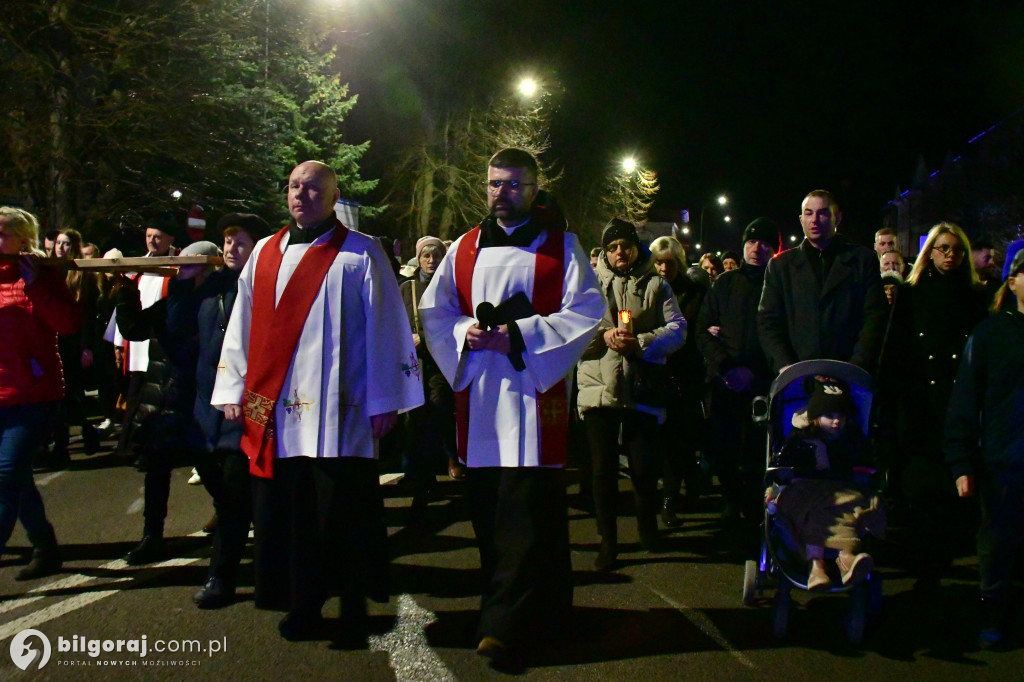 Droga Krzyżowa na ulicach Biłgoraja