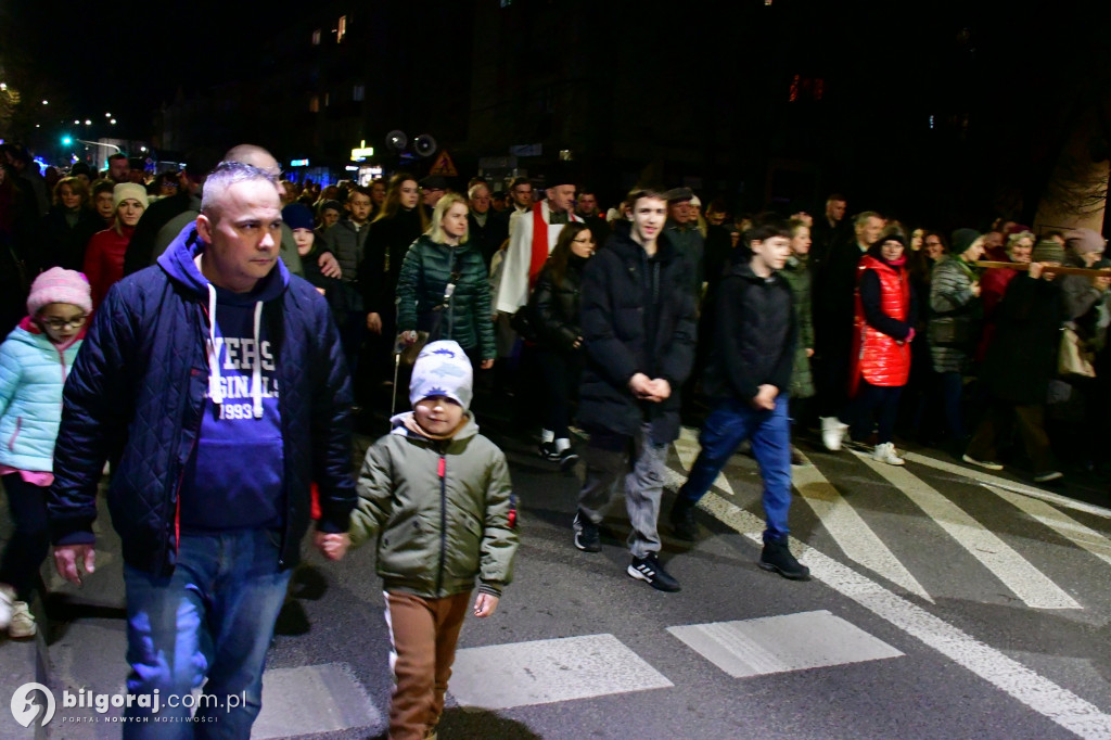 Droga Krzyżowa na ulicach Biłgoraja