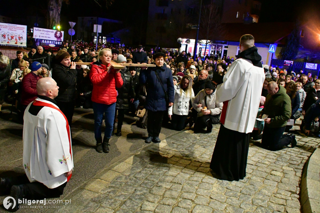 Droga Krzyżowa na ulicach Biłgoraja