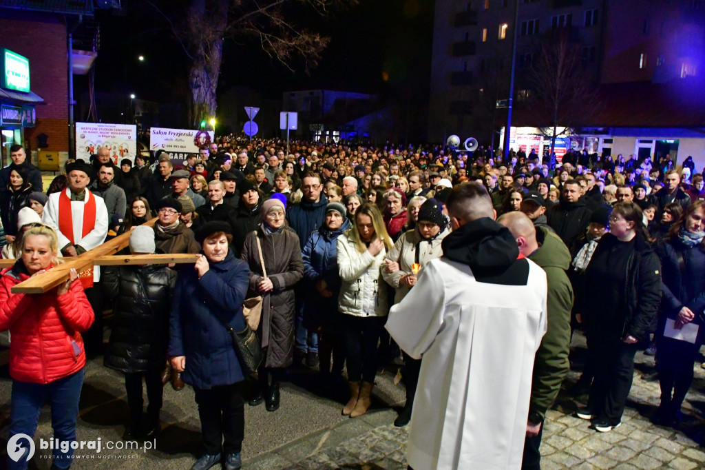 Droga Krzyżowa na ulicach Biłgoraja