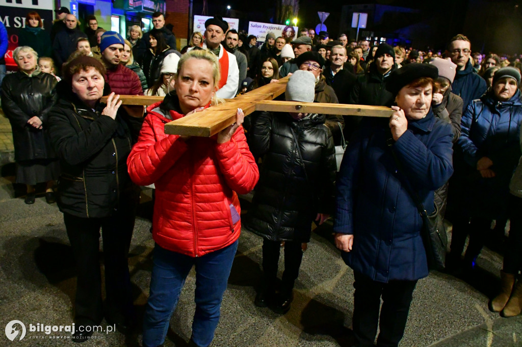 Droga Krzyżowa na ulicach Biłgoraja