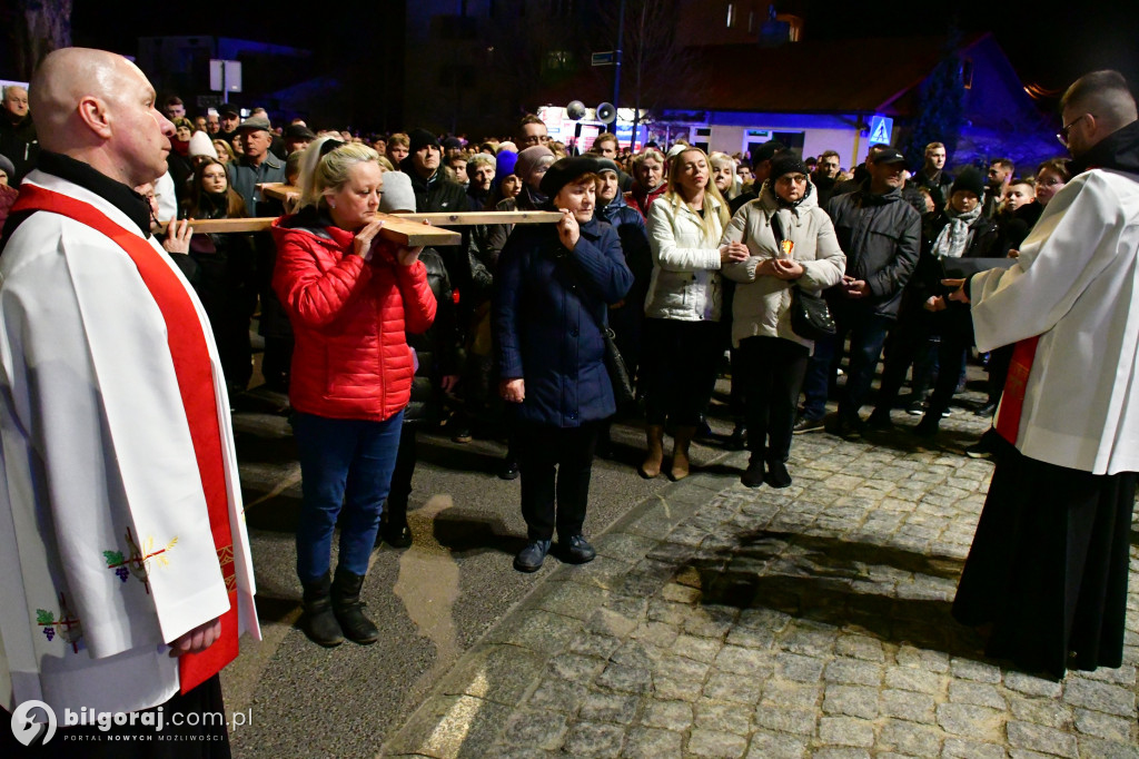 Droga Krzyżowa na ulicach Biłgoraja