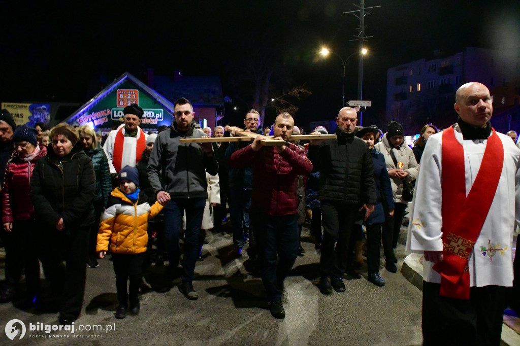 Droga Krzyżowa na ulicach Biłgoraja