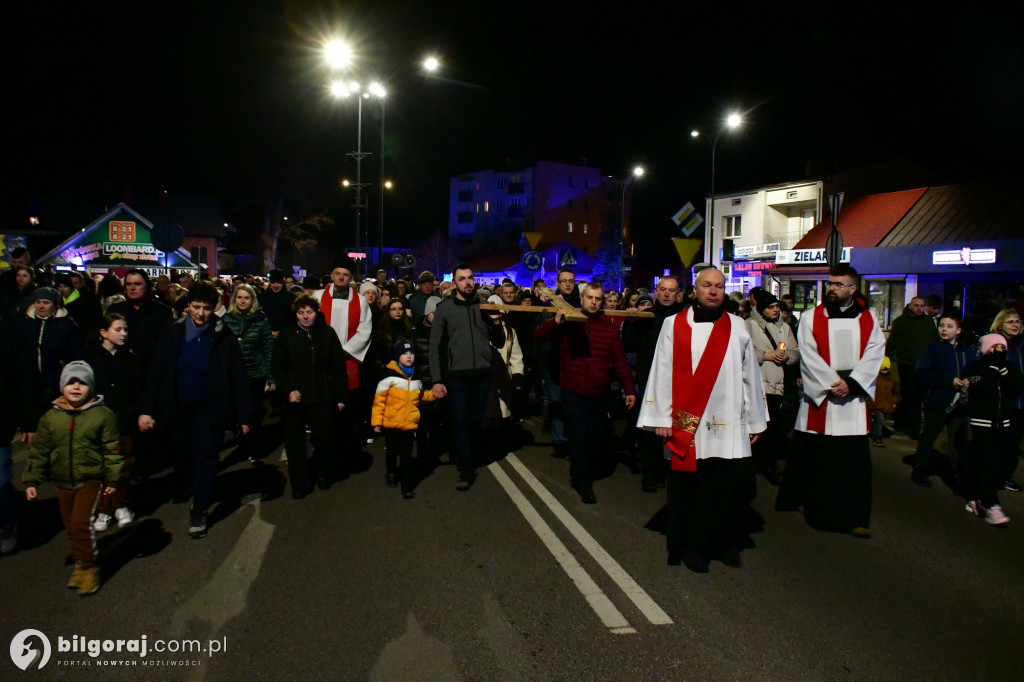 Droga Krzyżowa na ulicach Biłgoraja